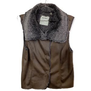 Dylan faux Suede vest size small